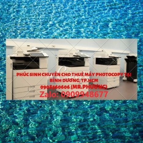 Cho thuê máy photocopy tại KCN VSIP1 Bình Dương