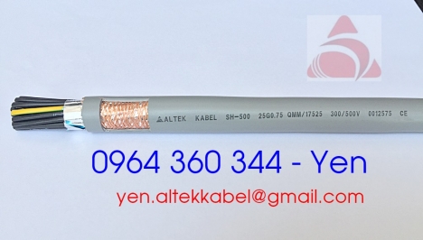 Cáp điều khiển 12 lõi 12x0.5mm Altek Kabel chính hãng giá tốt