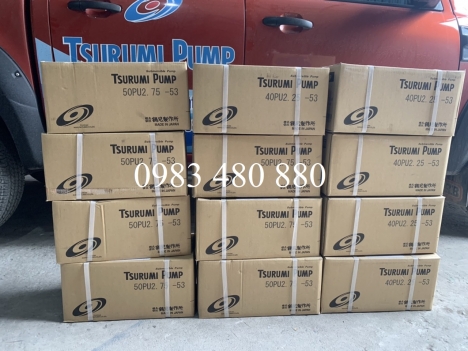 Call/Zalo: 0983.480.880 *Cung cấp bơm chìm công nghiệp Tsurumi 250BZ455H, công suất 55kw*