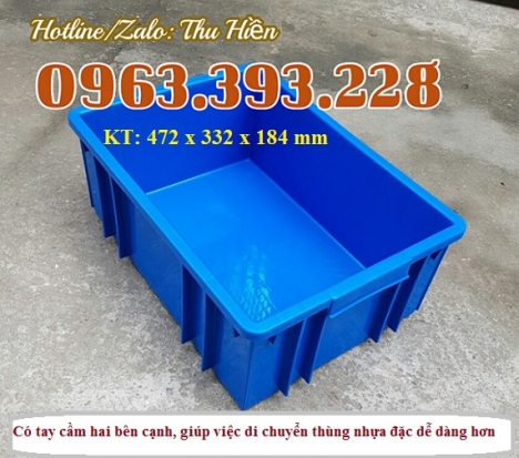 Thùng nhựa đặc cao cấp, thùng nhựa B3 giá rẻ, hộp nhựa chất lượng cao
