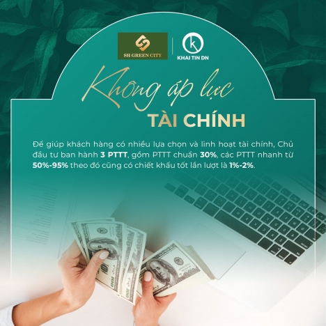 SH Green City - Đô thị kiểu mẫu tại TP Pleiku - An cư với phong cách sống 5K