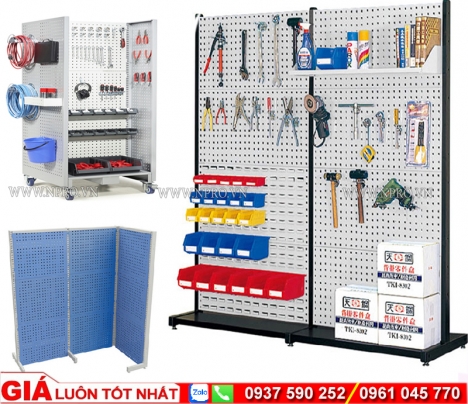 Bảng treo đồ nghề 1800x1200mm bằng thép sơn tĩnh điện