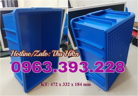 Thùng nhựa đặc cao cấp, thùng nhựa B3 giá rẻ, hộp nhựa chất lượng cao