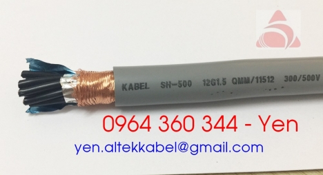Cáp điều khiển 12 lõi 12x0.5mm Altek Kabel chính hãng giá tốt