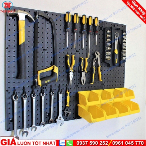 Bảng treo đồ nghề 1800x1200mm bằng thép sơn tĩnh điện