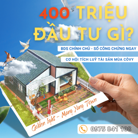Đầu tư gì với 400 triệu mùa Covid - Sở hữu đất có sổ đỏ - Công nghệ V360 xem đất tại nhà