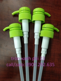 HDPE nhập khẩu vòi bơm chuyên dụng