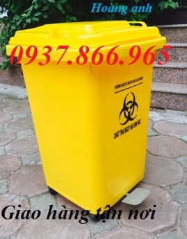 Thùng rác trong công viên, thùng rác nhựa , thung rac,thùng rác 120l, thùng rác y tế