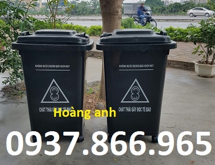 Thùng rác trong công viên, thùng rác nhựa , thung rac,thùng rác 120l, thùng rác y tế