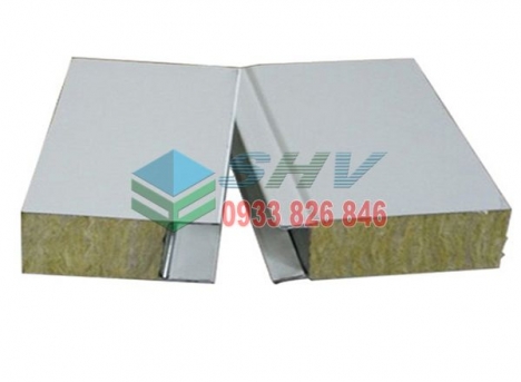 Tôn Panel Rockwool Phẳng Dày 50MM