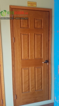 Cửa gỗ công nghiệp HDF veneer Saigondoor