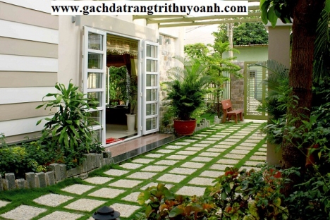 Đá lát sân vườn, đá bước dạo, đá tự nhiên