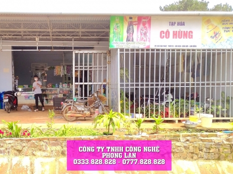 Lắp đặt Camera Tạp hóa Cô Hùng ở thôn 13 Lộc Ngãi Bảo Lâm Lâm Đồng