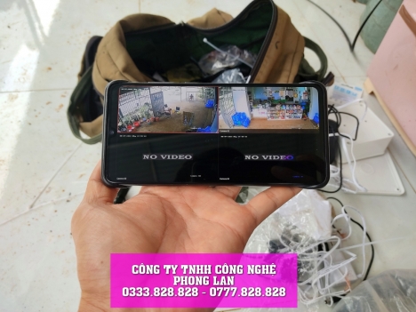 Lắp đặt Camera Tạp hóa Cô Hùng ở thôn 13 Lộc Ngãi Bảo Lâm Lâm Đồng