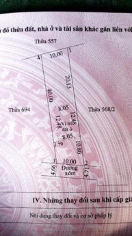 Bán nhanh lô đất đối diện KCN Quán Ngang - Gio Quang Quảng Trị