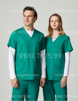 Bộ đồng phục điều dưỡng kiểu dáng đẹp và chất lượng đạt chuẩn