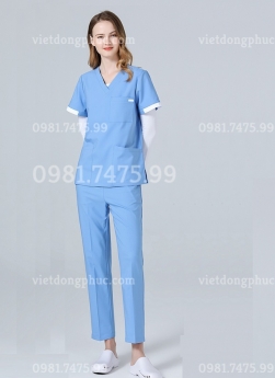 Bộ đồng phục điều dưỡng kiểu dáng đẹp và chất lượng đạt chuẩn