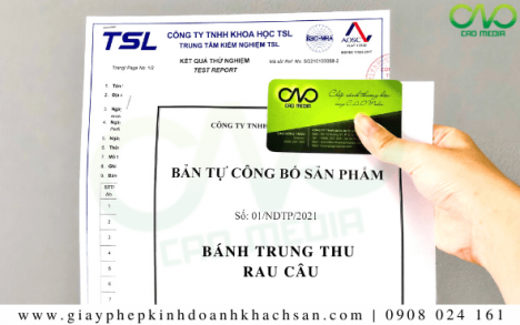 Tự công bố sản phẩm bánh trung thu rau câu