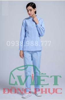 Bộ đồng phục điều dưỡng kiểu dáng đẹp và chất lượng đạt chuẩn