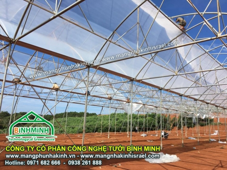 Thiết kế nhà kính,nhà lưới,thi công và thiết kế,tư vấn xây dựng nhà màng,cung cấp vật tư nhà màng