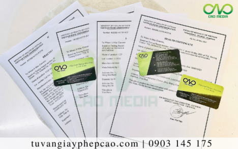 Giấy chứng nhận y tế cho hoành thánh có thời hạn bao lâu?