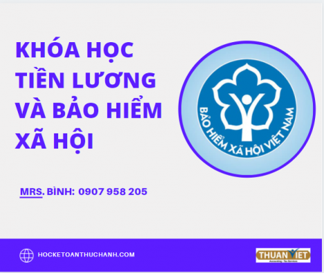 KHÓA HỌC TIỀN LƯƠNG VÀ BẢO HIỂM XÃ HỘI