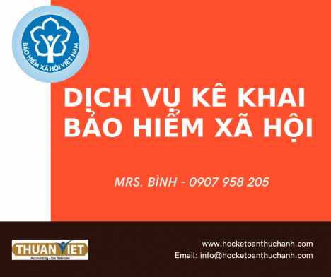 DỊCH VỤ KÊ KHAI BẢO HIỂM XÃ HỘI
