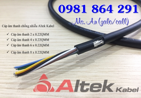 Cáp âm thanh chống nhiễu Altek Kabel giá rẻ sẵn kho
