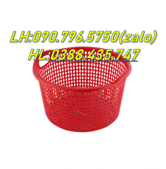 Sọt nhựa đặc (sóng bít) cao cấp, sóng nhựa hở đựng trái cây Q3