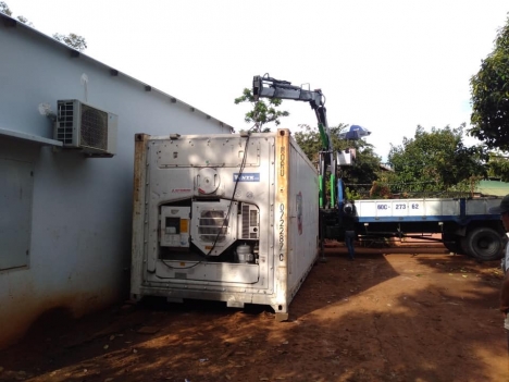Cho thuê container lạnh bảo quản nông sản. Alo 0909 588 357