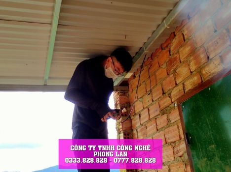 Lắp Camera trong vườn rẫy ở Lộc Bắc Bảo Lâm