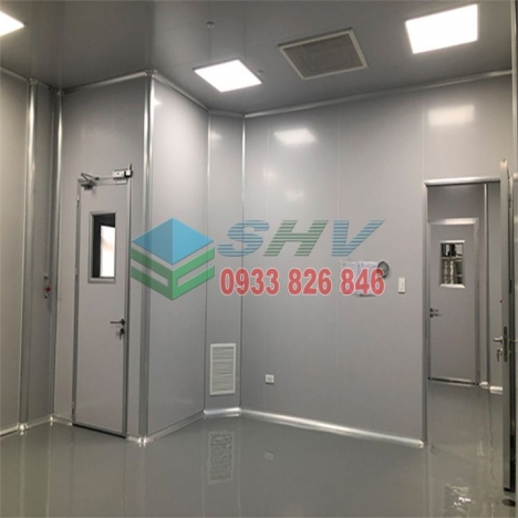 thi công nhà máy mỹ phẩm bằng panel