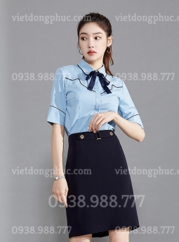 Mặc áo sơ mi nữ đồng phục đẹp cả tuần với mẫu của VIỆT ĐỒNG PHỤC