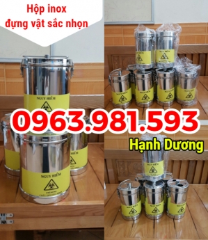 Hộp inox đựng vật sắc nhọn