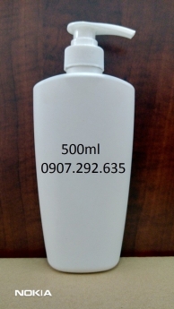 chai  lọ nhựa 500ml từ chất liệu nhựa  pet,hdpe,pp sẵn hàng