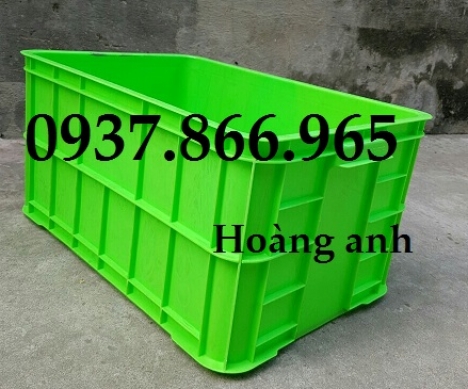 Bán khay nhựa đặc có nắp dùng trong nhà máy, thùng nhựa bít, sóng nhựa đặc