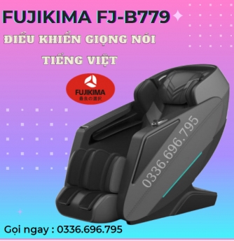 [ĐIỀU KHIỂN GIỌNG NÓI TIẾNG VIỆT ] Ghế massage FUJIKIMA FJ- B779 THỜI THƯỢNG , QUÝ PHÁI