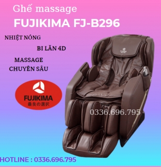 SỰ LỰA CHỌN SỐ 1 CHO MỌI GIA ĐÌNH - GHẾ MASSAGE FUJIKIMA - FJ-B296