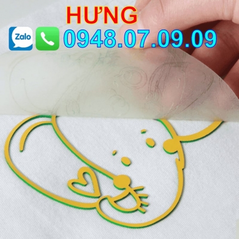 Nhãn ép nhiệt Hưng Thanh, Nhãn ép nhiệt quần áo