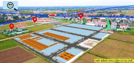 bán đất nền cạnh nhà văn hóa huyện tiên lữ