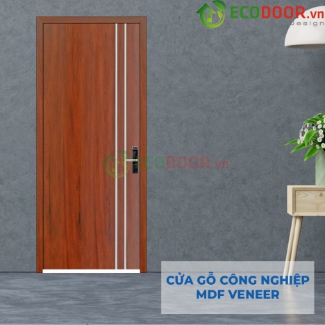 Saigondoor chuyên lắp đặt cửa gỗ công nghiệp MDF veneer uy tín đảm bảo