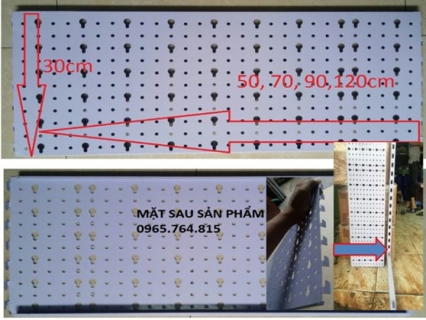 Kệ treo phụ kiện, kệ trưng bày điện thoại MQ