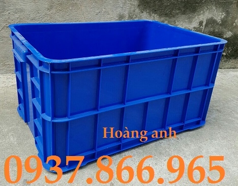 Sản xuất thùng nhựa đặc tại hà nam, thùng nhựa dùng trong ngành sản xuất, sóng nhựa bít HS026
