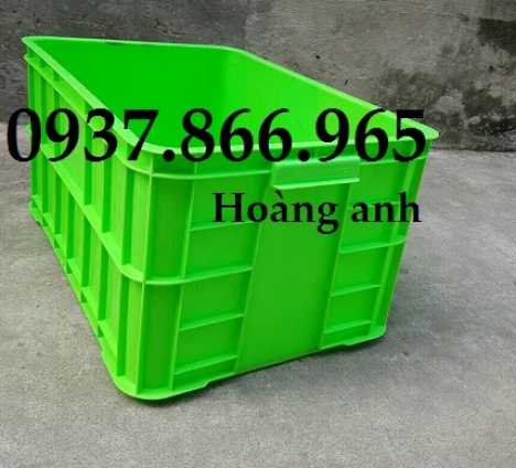 Sản xuất thùng nhựa đặc tại hà nam, thùng nhựa dùng trong ngành sản xuất, sóng nhựa bít HS026