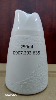 chai nhựa cao cấp 250ml chất liệu nhựa pet,hdpe,pp ngành hóa mỹ phẩm