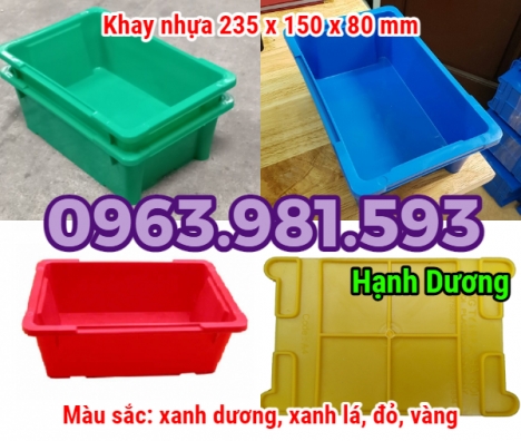 Hộp nhựa cơ khí A4, khay nhựa, thùng nhựa đặc