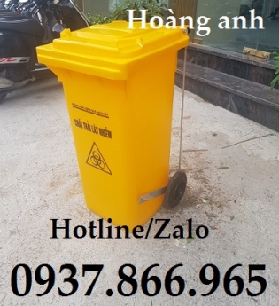 Thùng rác có chân đạp, thùng rác nơi công cộng, thùng rác giá rẻ tại các tỉnh phía bắc