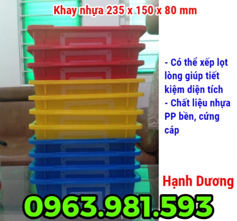 Hộp nhựa cơ khí A4, khay nhựa, thùng nhựa đặc