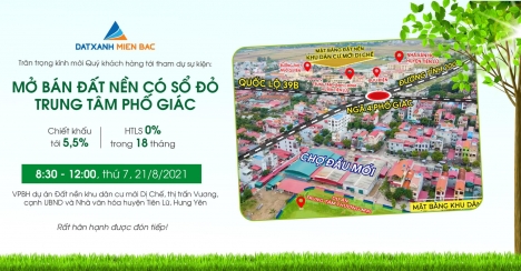2 lô đất nền có sổ phố giác tiên lữ 68