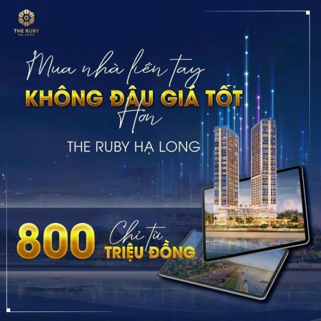 Căn hộ Hạng A Hạ Long trả góp từ 230 triệu